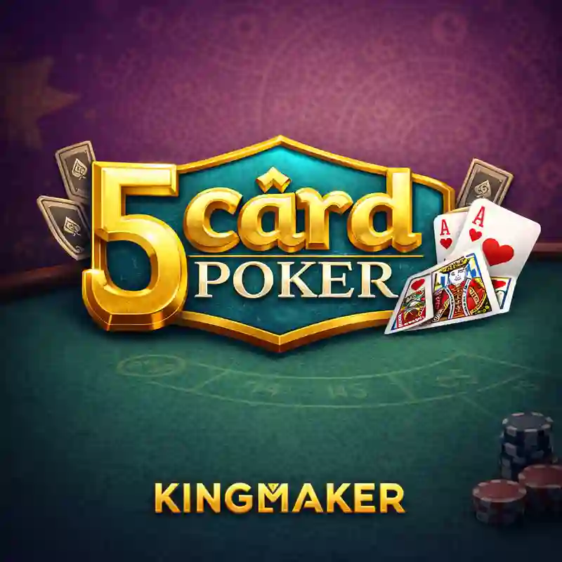 5 Card Poker online casino game